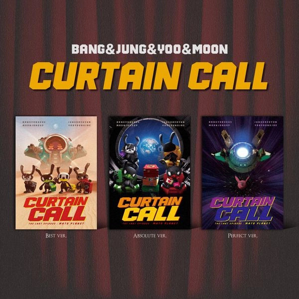 BANG&JUNG&YOO&MOON - [CURTAIN CALL] 1st EP Album