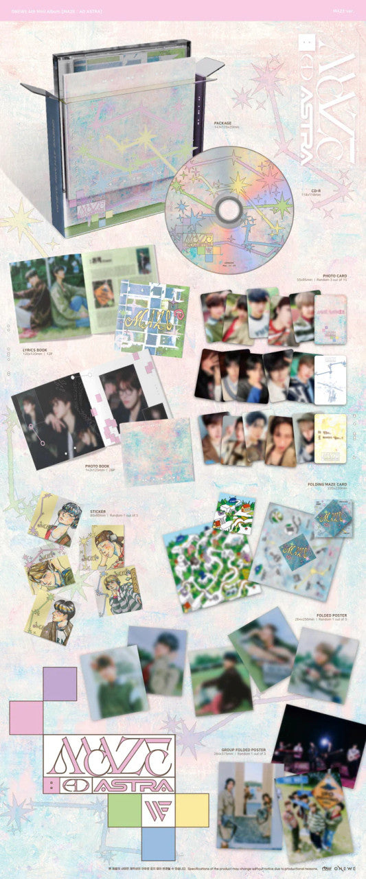 ONEWE - [MAZE : AD ASTRA] 4th Mini Album