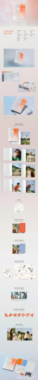 ENHYPEN - [ORANGE BLOOD] 5th Mini Album ENGENE (RANDOM Version)