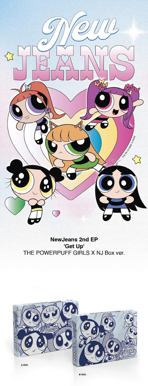 NEWJEANS - [GET UP] 2nd EP THE POWERPUFF GIRLS X NJ BOX