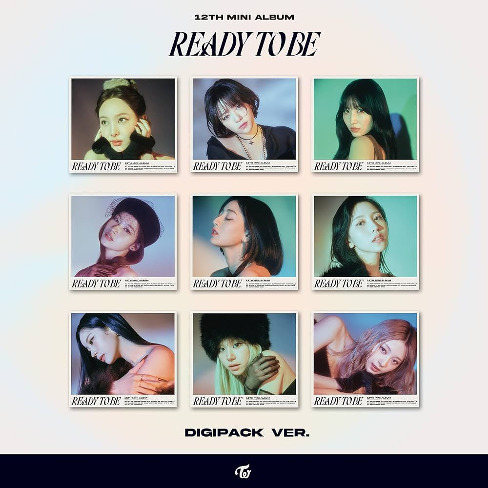 TWICE - [READY TO BE] 12th Mini Album DIGIPACK