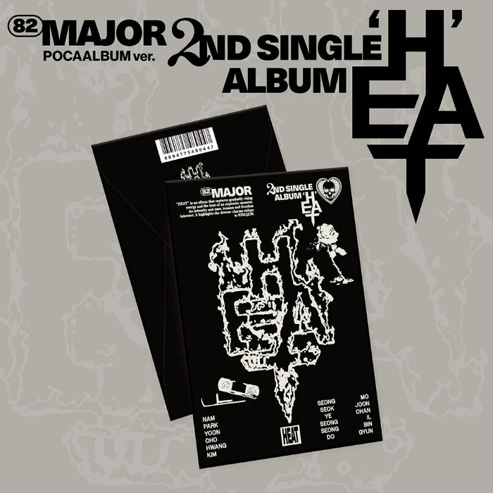 (PRE-ORDER) 82MAJOR - [HEAT] 2nd Single Album