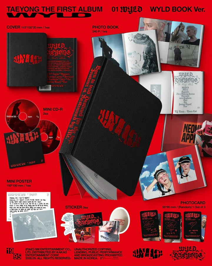 TAEYONG - WYLD [1st Album]
