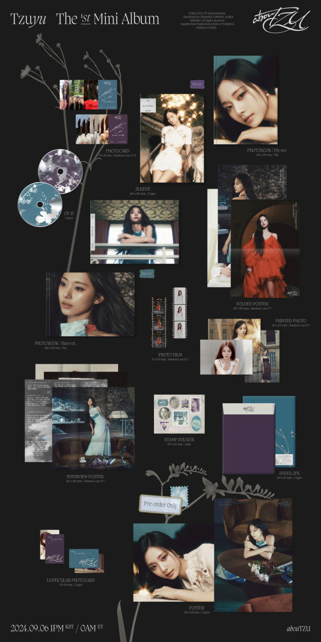 TZUYU (TWICE) - [abouTZU] 1st Mini Album RANDOM Version