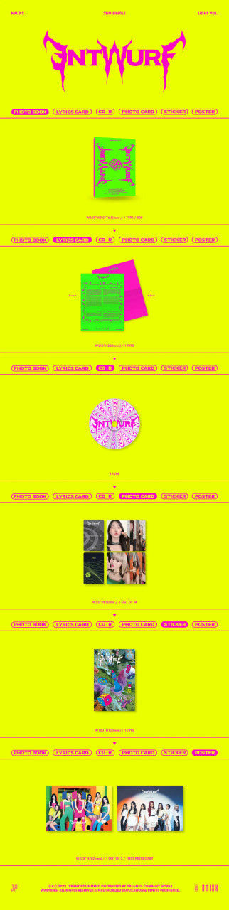 NMIXX - [ENTWURF] 2nd Single Album STANDARD Edition
