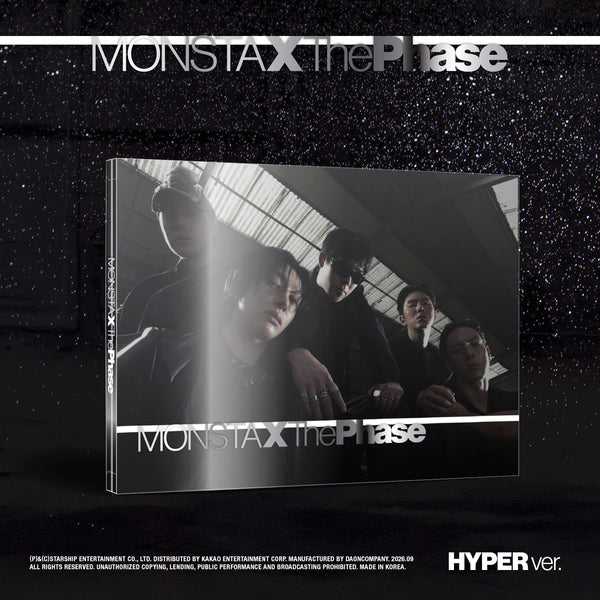 MONSTA X - [THE PHASE] EP Album *PARTNER STORE EXCLUSIVE*