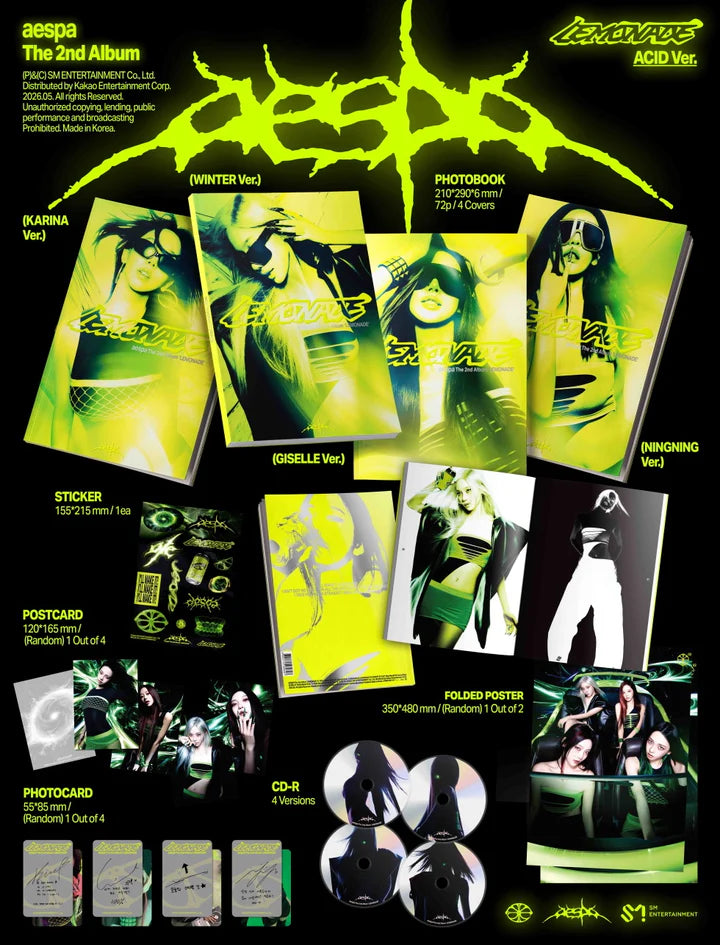 aespa - [LEMONADE] 2nd Album
