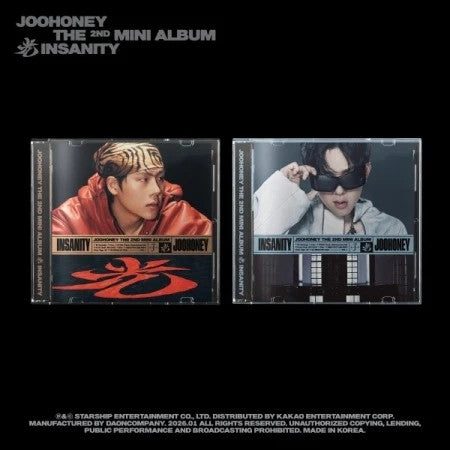 JOOHONEY - [光 (INSANITY)] 2nd Mini Album