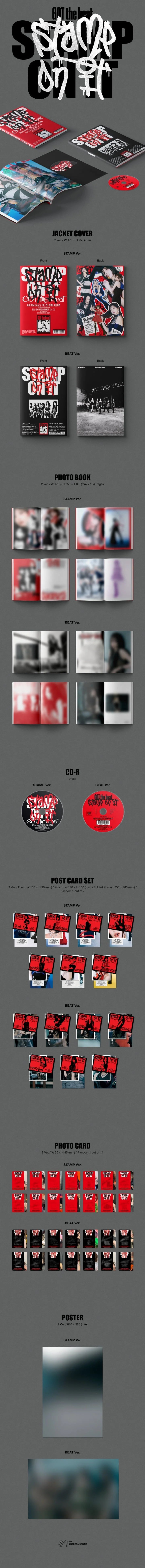 GOT the beat - [Stamp On It] 1st Mini Album