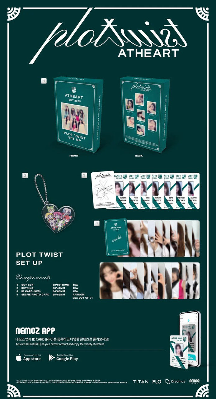 ATHEART - [PLOT TWIST] 1st EP Album