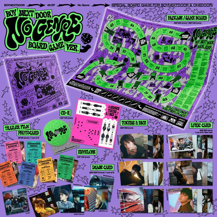 BOYNEXTDOOR - [NO GENRE] 4th EP Album BOARD GAME
