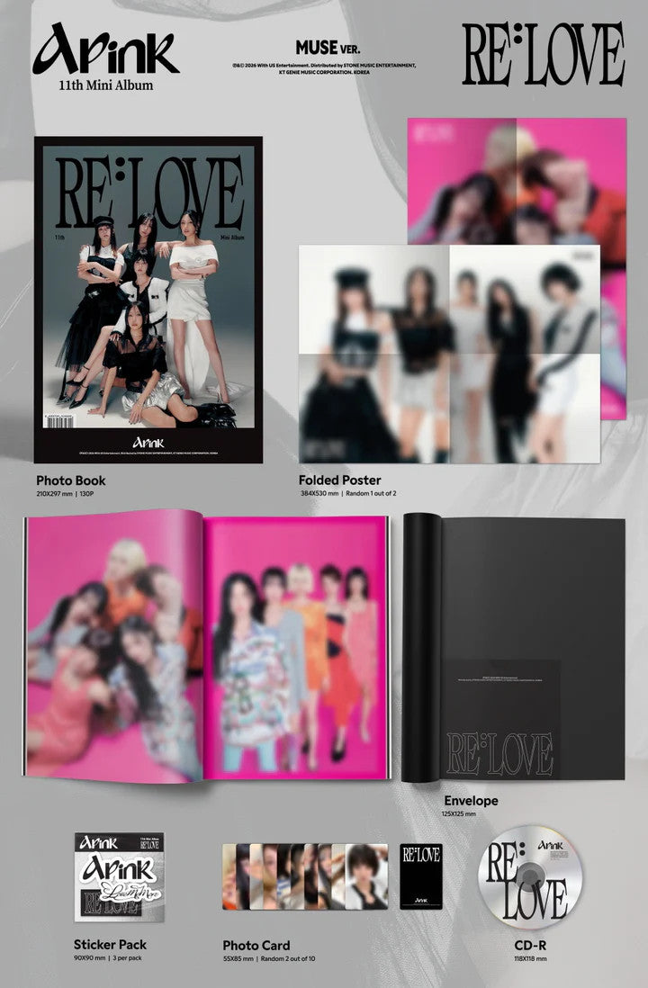 APINK - [RE : LOVE] 11th Mini Album