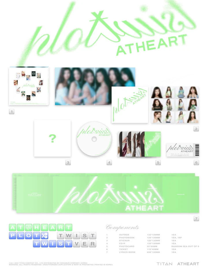 ATHEART - [PLOT TWIST] 1st EP Album