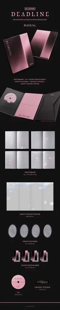 BLACKPINK - DEADLINE [3rd Mini Album]
