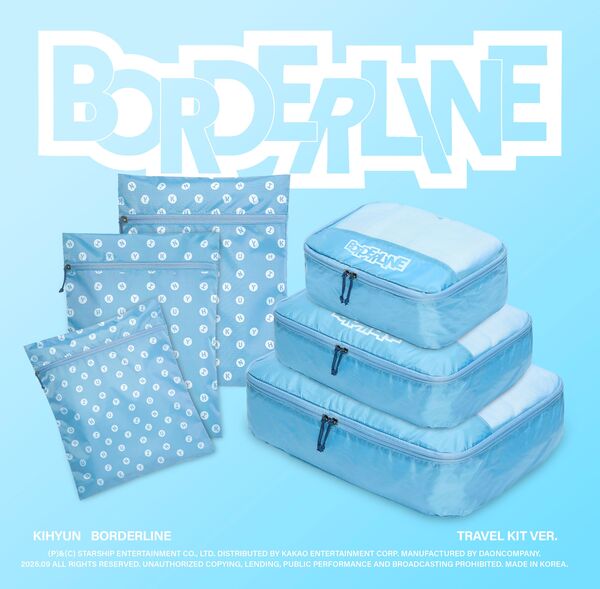 KIHYUN - [BORDERLINE] EP Album TRAVEL KiT Version