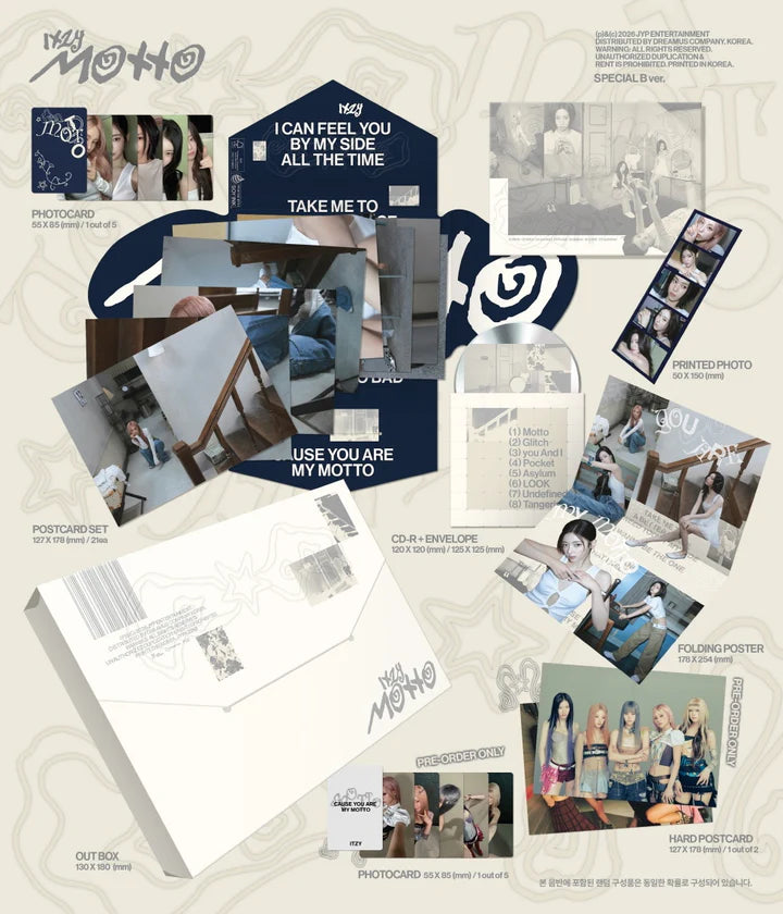 ITZY - [MOTTO] Mini Album SPECIAL Version