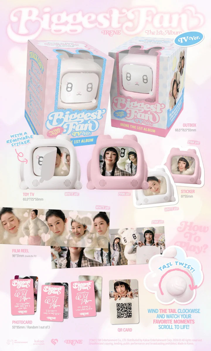IRENE - [BIGGEST FAN] 1st Album TV RANDOM Version