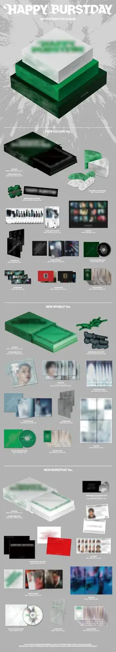 SEVENTEEN - [HAPPY BURSTDAY] 5th Album RANDOM Version