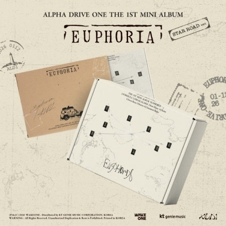 ALPHA DRIVE ONE - [EUPHORIA] 1st Mini Album