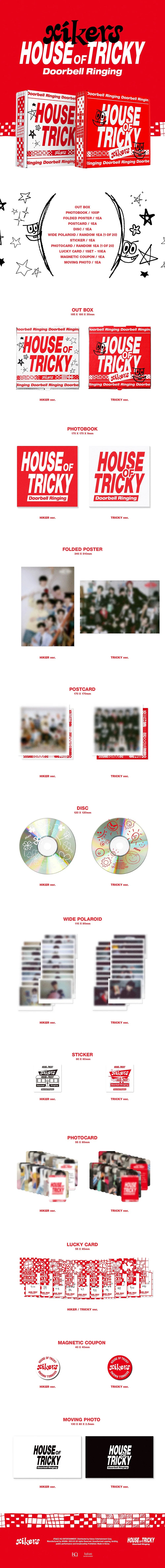 xikers - [HOUSE OF TRICKY : Doorbell Ringing] 1st Mini Album