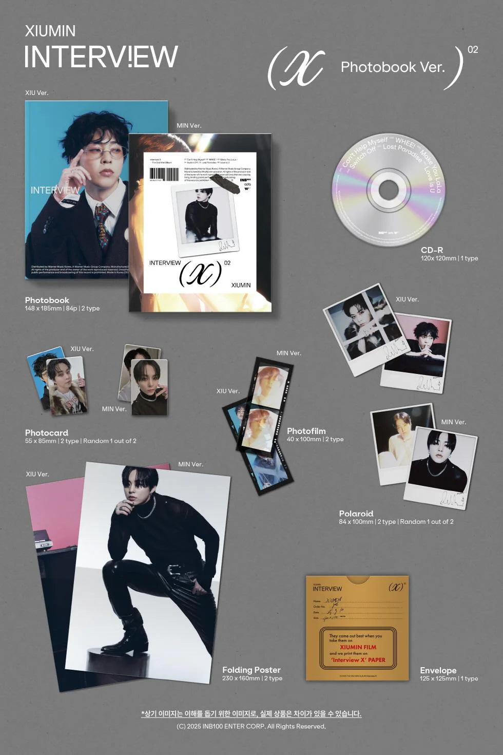 XIUMIN - [INTERVIEW X] Album