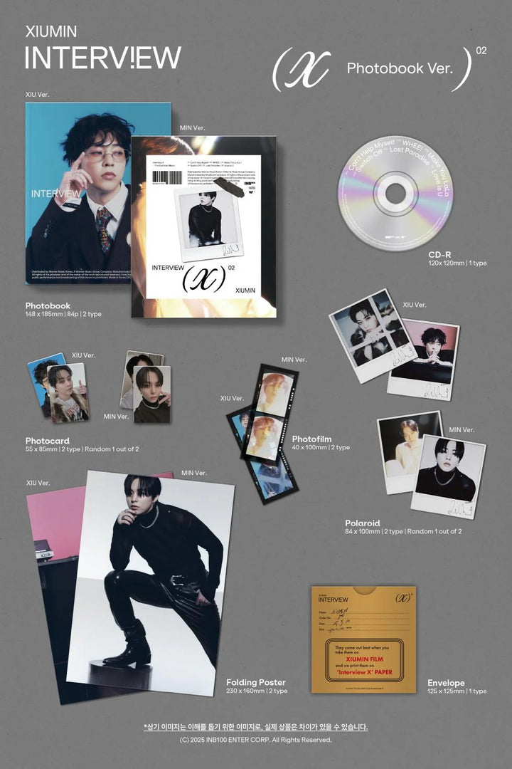 XIUMIN - [INTERVIEW X] Album