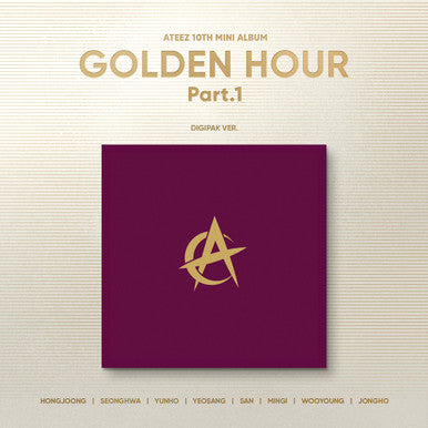 ATEEZ - [GOLDEN HOUR: PT. 1] (DIGIPACK VER.)