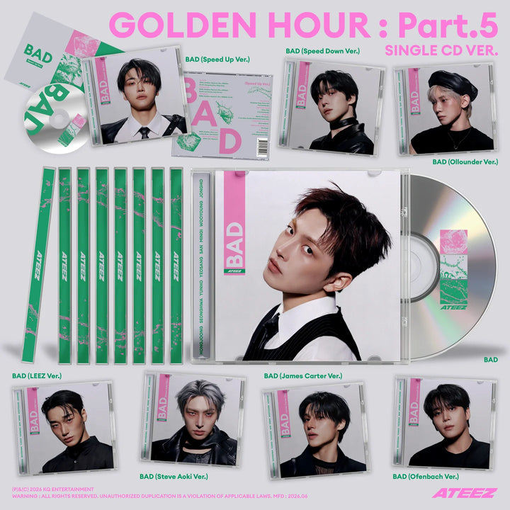 ATEEZ - [BAD] - CD SINGLE