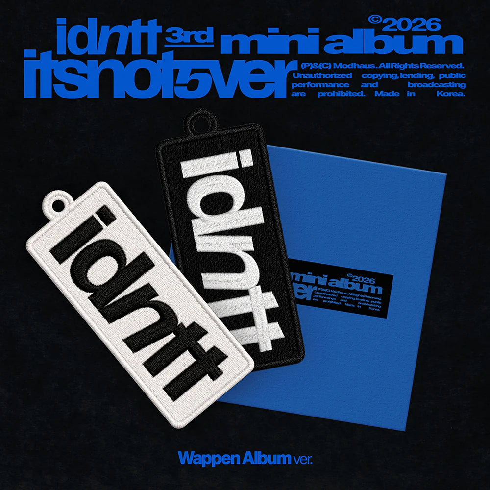 (PRE-ORDER) IDNTT - [ITSNOTOVER] 3rd Mini Album (WAPPEN ALBUM VER.)