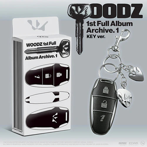 WOODZ - [ARCHIVE. 1] 1st FULL ALBUM (KEY VER.) (LIMITED)