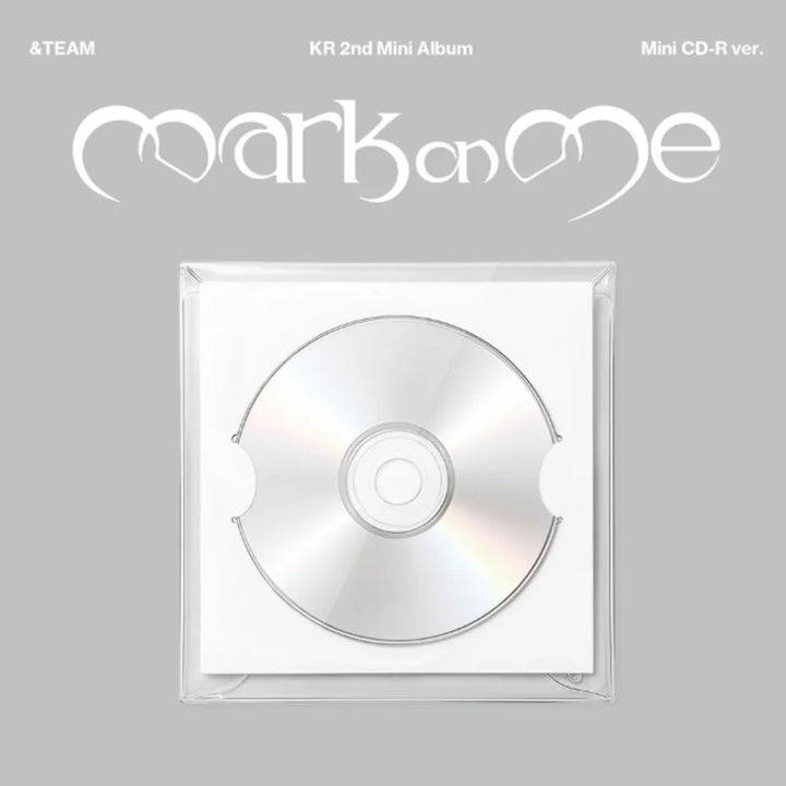 (PRE-ORDER) &TEAM - [Mark on Me] KR 2nd Mini Album (Mini CD-R VER.)