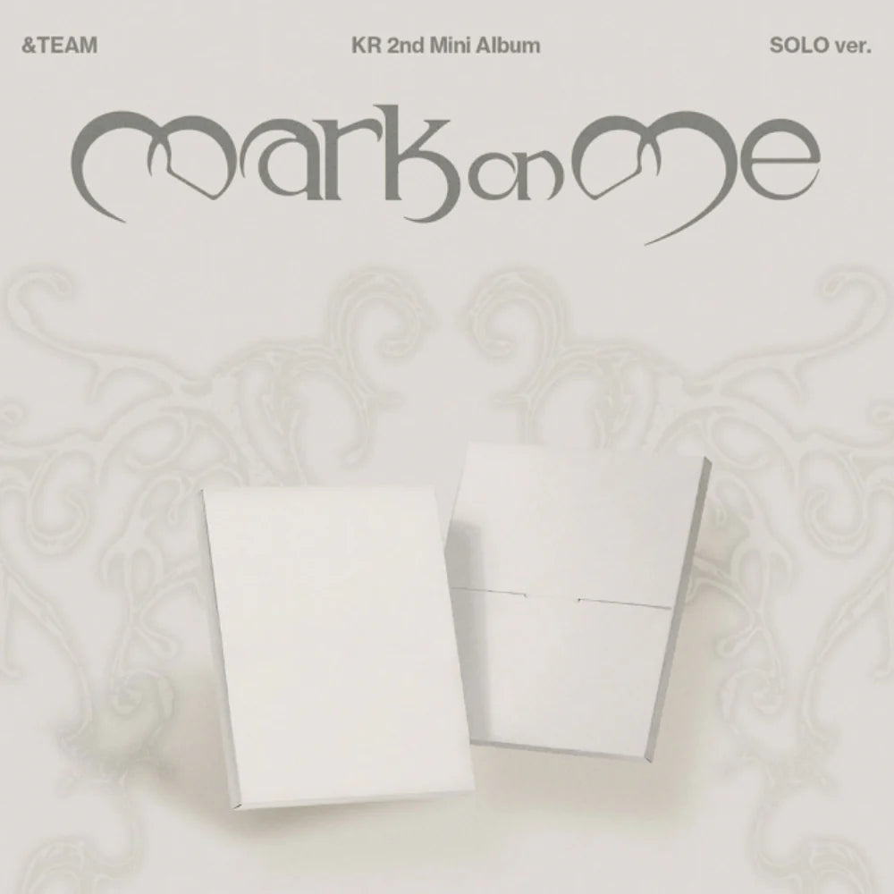 (PRE-ORDER) &TEAM - [Mark on Me] KR 2nd Mini Album (SOLO VER.)