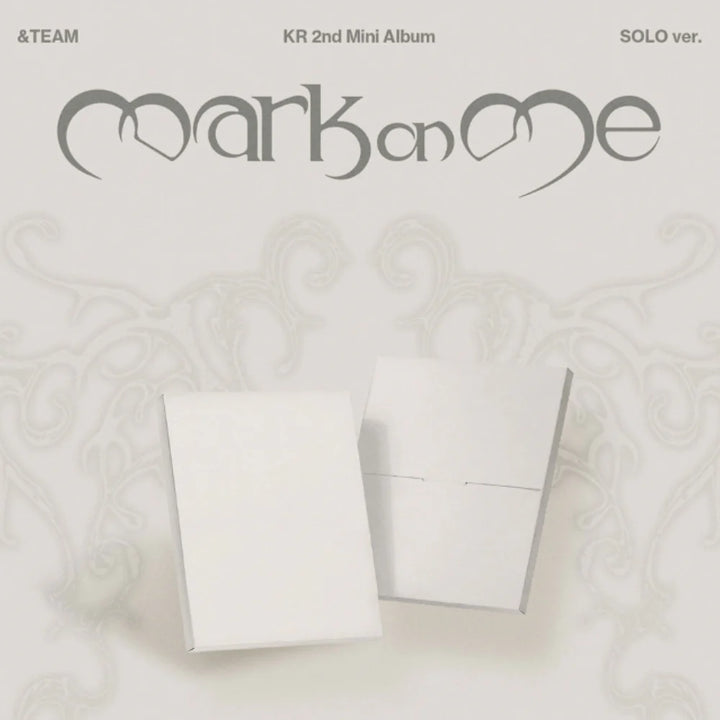 (PRE-ORDER) &TEAM - [Mark on Me] KR 2nd Mini Album (SOLO VER.)