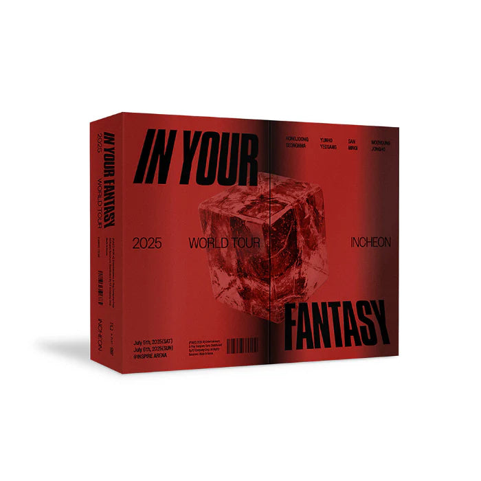 (PRE-ORDER) ATEEZ - [IN YOUR FANTASY] 2025 ATEEZ WORLD TOUR IN INCHEON (DVD VER.)