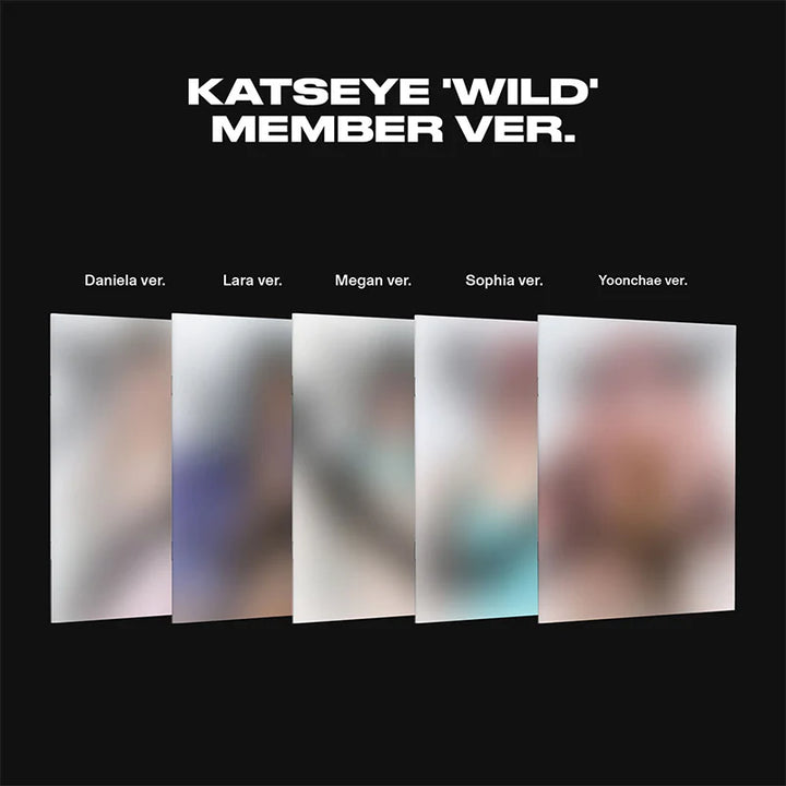 (PRE-ORDER) KATSEYE - [WILD] Album (MEMBER VER.)