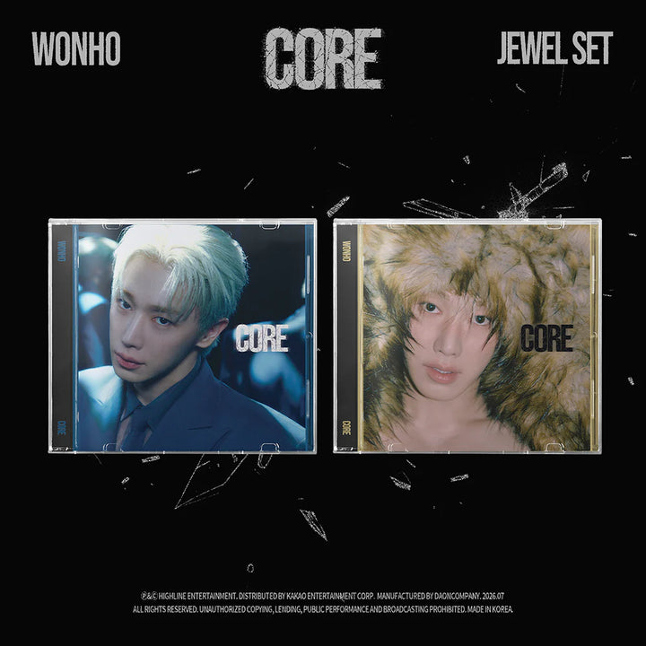 WONHO - [CORE] EP Album (JEWEL VER.)