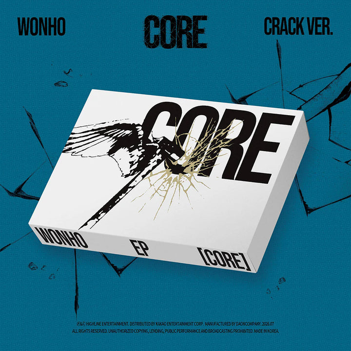 (PRE-ORDER) WONHO - [CORE] EP Album (CRACK VER.)
