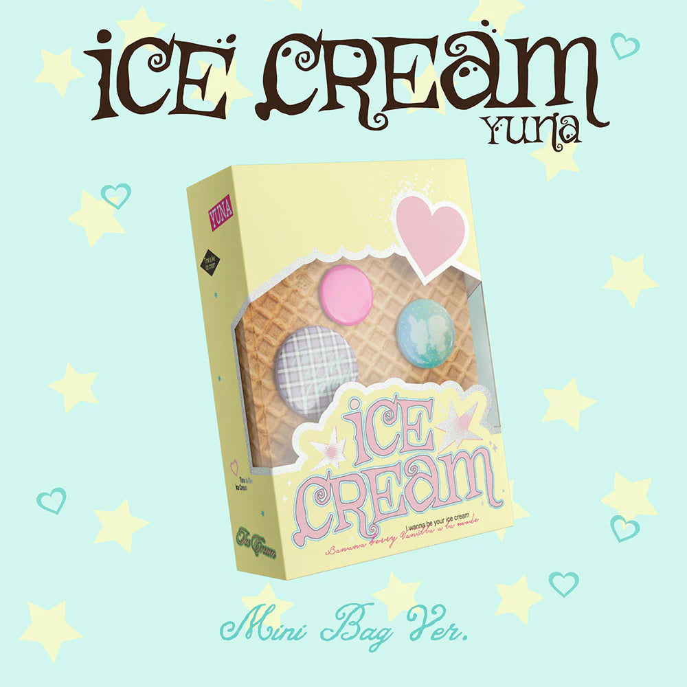 YUNA (ITZY) - [ICE CREAM] 1st Mini Album (MINI BAG (MD) Ver.)