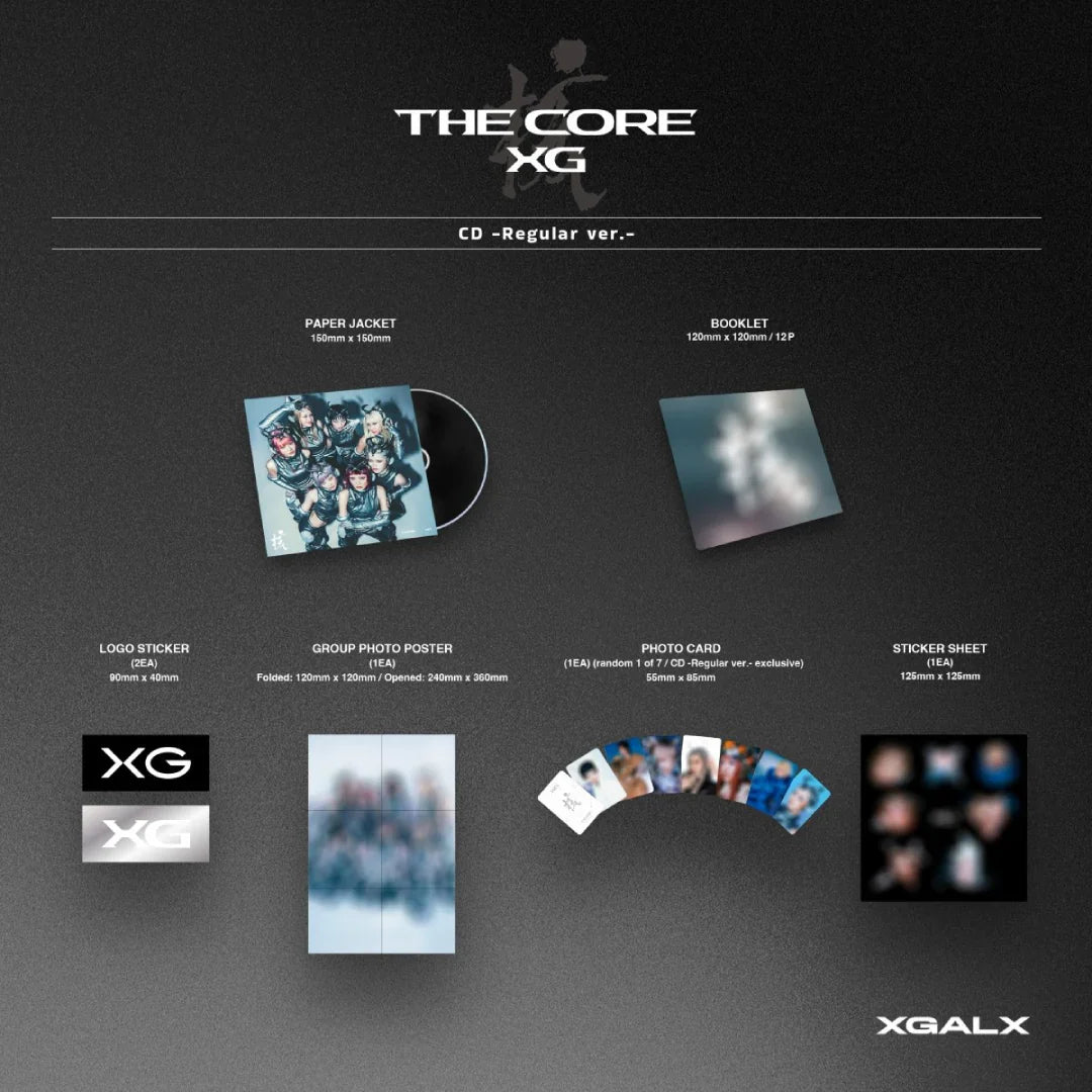 XG - [THE CORE - 核] 1st FULL Album (REGULAR VER.)