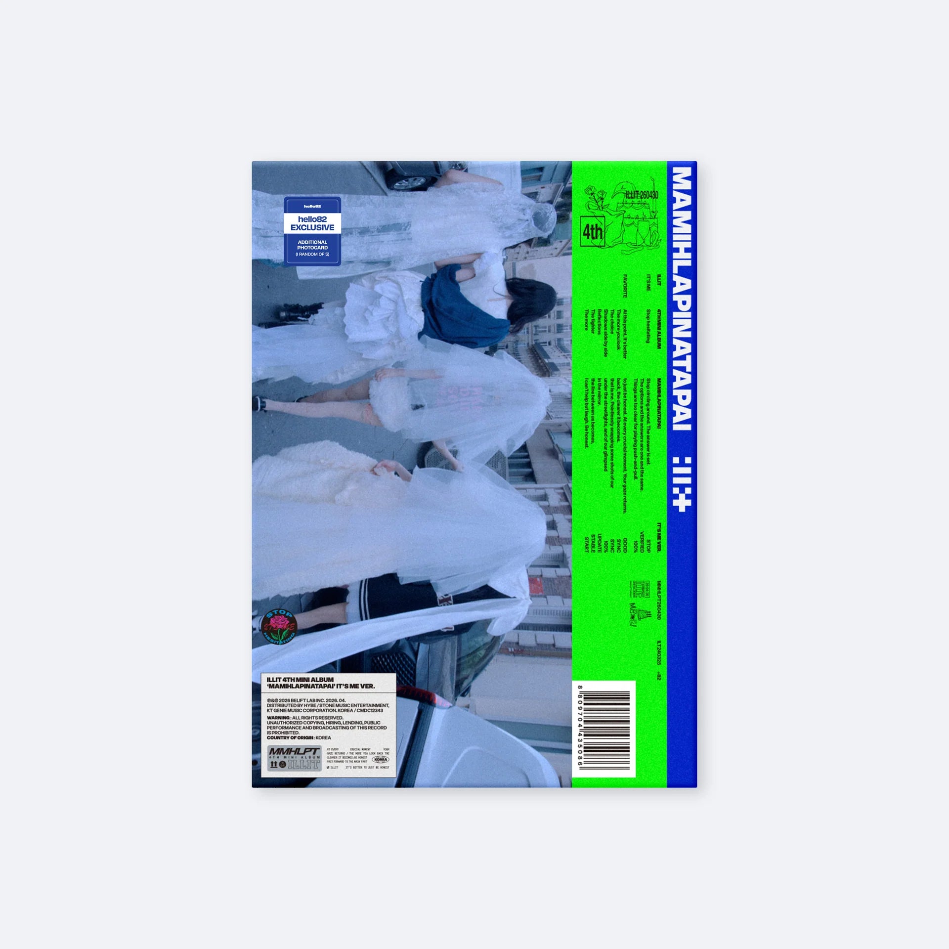ILLIT - [MAMIHLAPINATAPAI] 4th Mini Album *HELLO82 EXCLUSIVE*