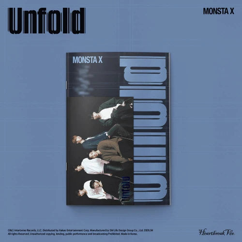 MONSTA X - [Unfold] English Studio Album