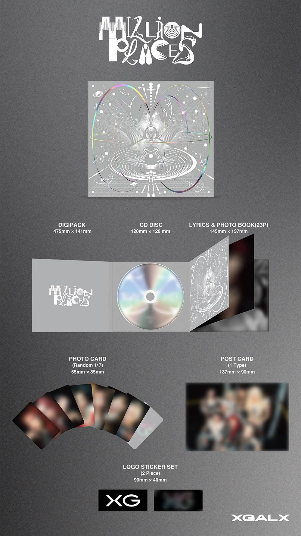 XG - [MILLION PLACES] Album
