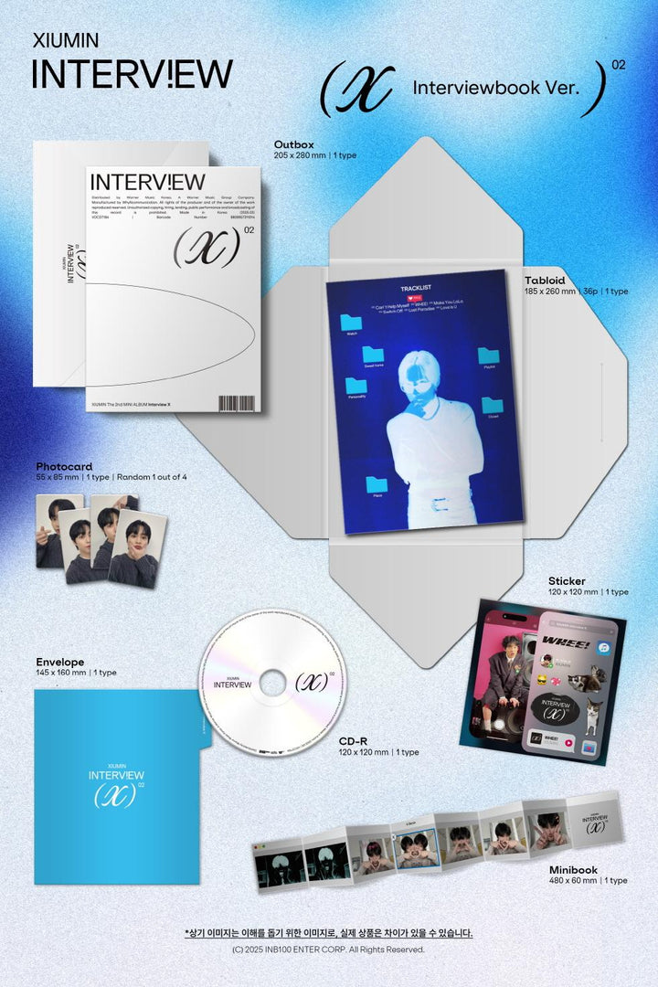 XIUMIN - [INTERVIEW X] Album (INTERVIEWBOOK VER.)
