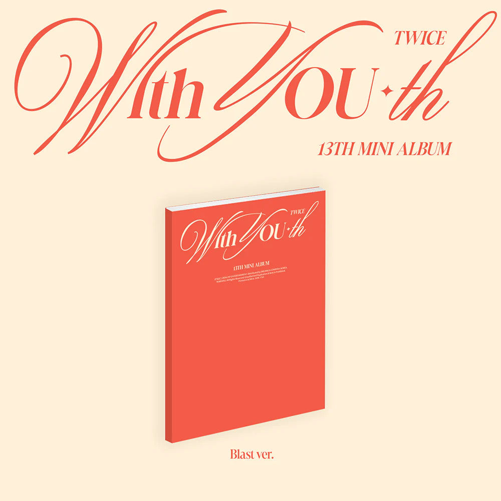 TWICE - [WITH YOU-TH] 13th Mini Album