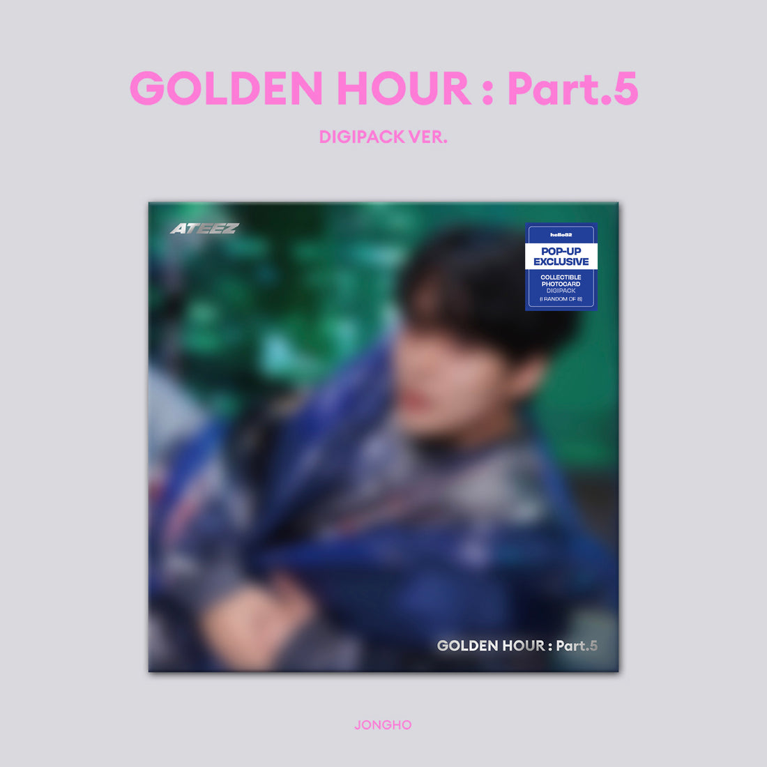 ATEEZ - [GOLDEN HOUR: PT. 5] (Member Digipack ver.) *POP-UP Exclusive*