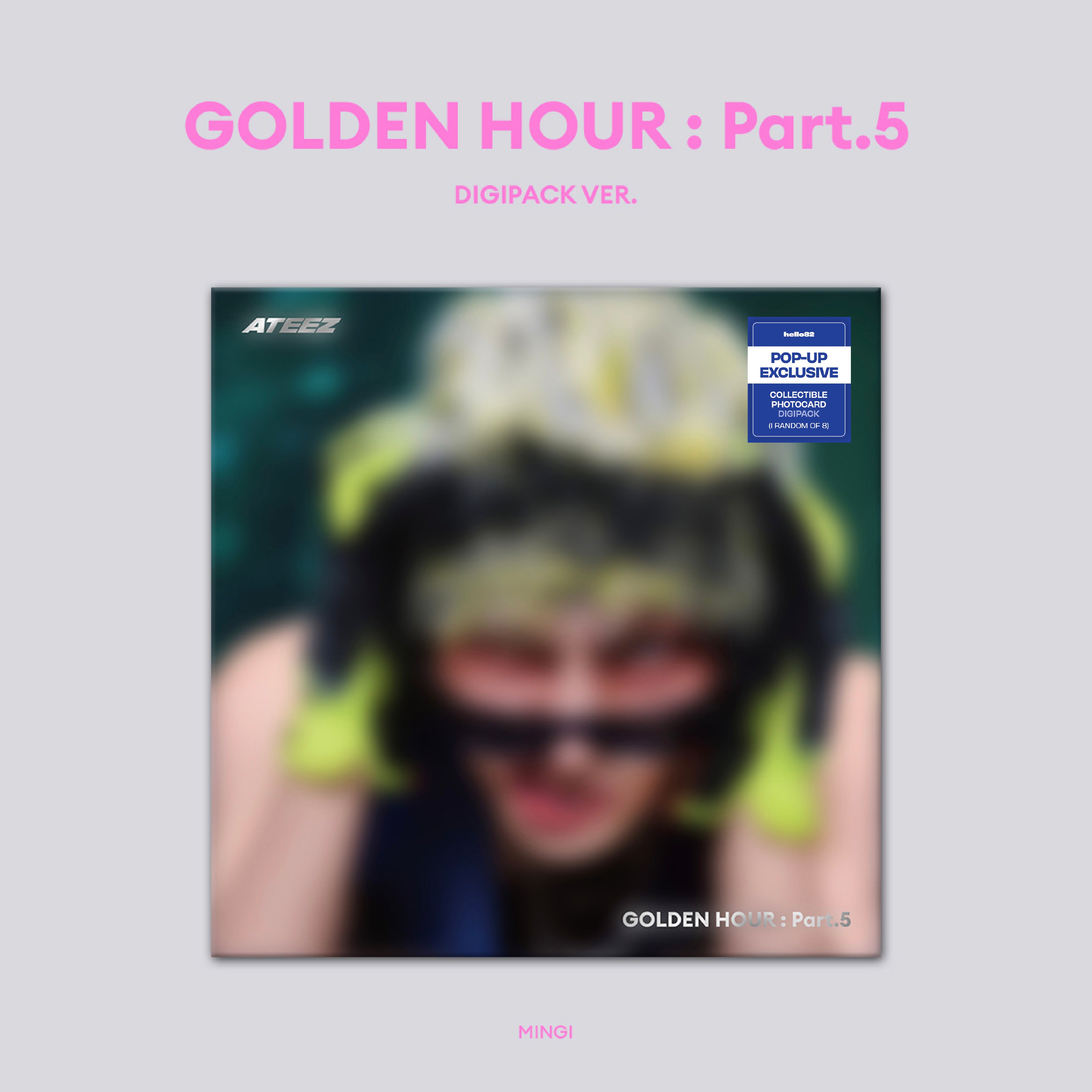 ATEEZ - [GOLDEN HOUR: PT. 5] (Member Digipack ver.) *POP-UP