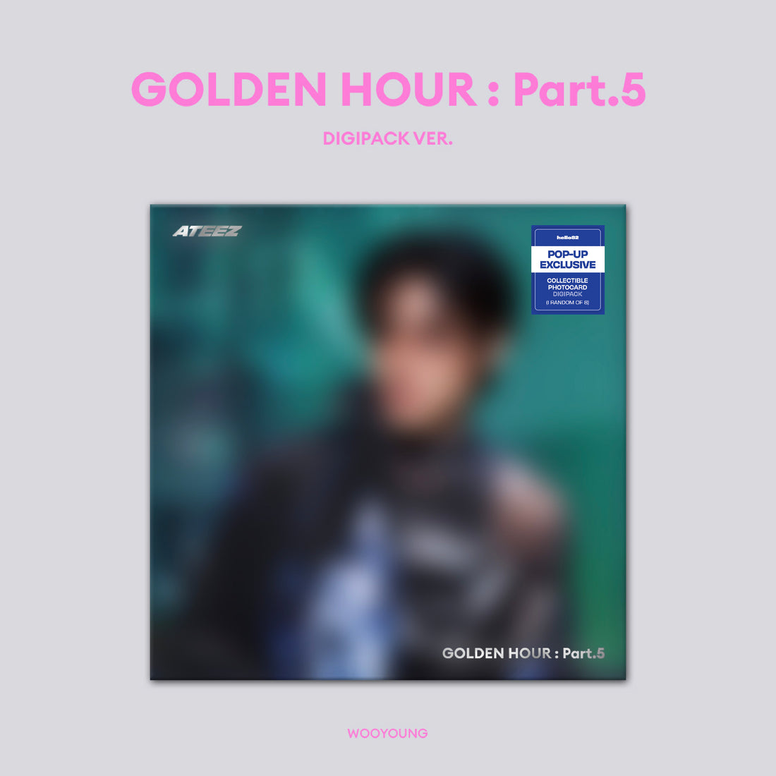 ATEEZ - [GOLDEN HOUR: PT. 5] (Member Digipack ver.) *POP-UP Exclusive*