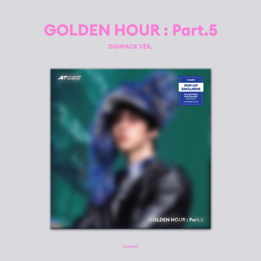 ATEEZ - [GOLDEN HOUR: PT. 5] (Member Digipack ver.) *POP-UP Exclusive*