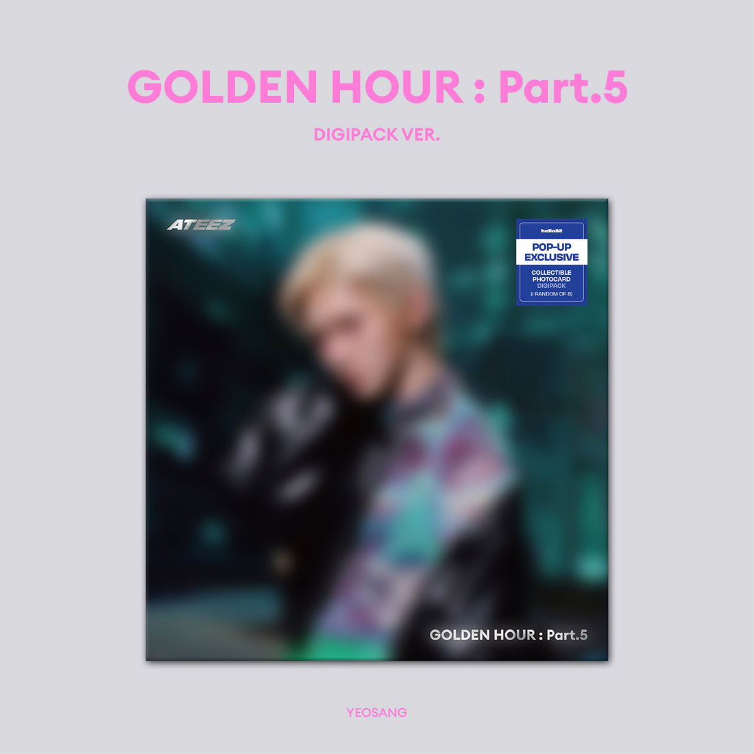 ATEEZ - [GOLDEN HOUR: PT. 5] (Member Digipack ver.) *POP-UP Exclusive*