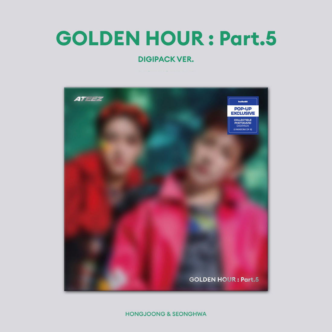 ATEEZ - [GOLDEN HOUR: PT. 5] (UNIT DIGIPACK VER.) *POP-UP Exclusive*